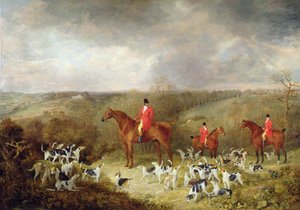 Lord Glamis and his Staghounds, 1823